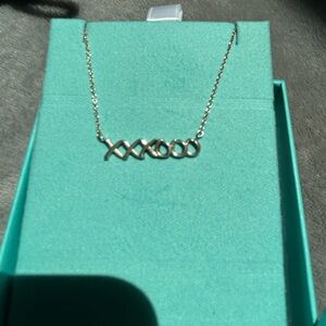 Tiffany & Co. Silver XO Necklace